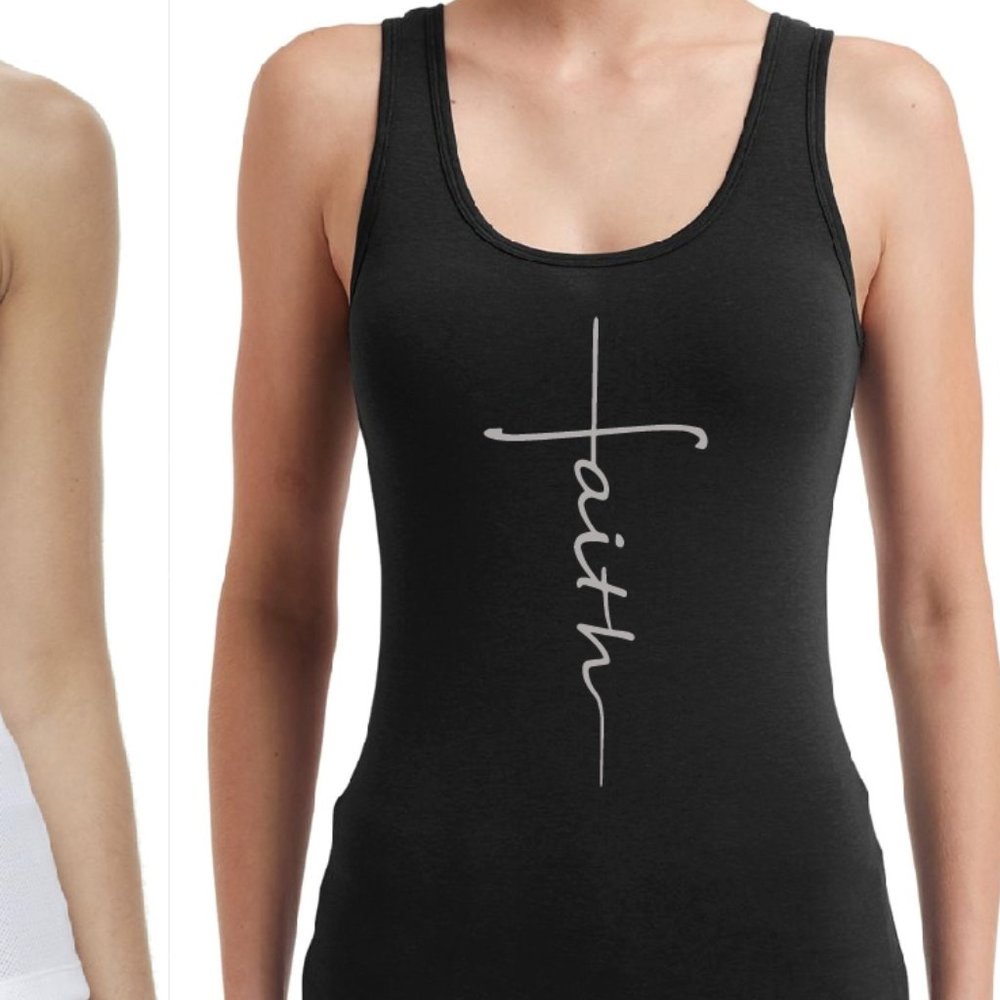 Faith Tank Top (Black)